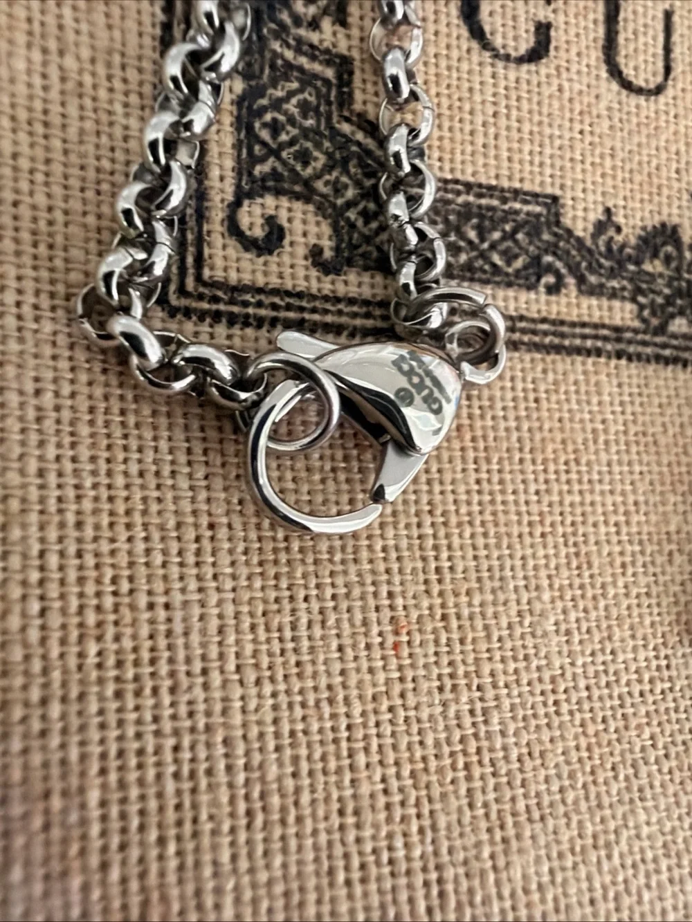 Gucci Silver Ghost Pendant Necklace